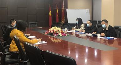 金牛区统战部辅导亲临四川君羊建设集团视察领导疫情防...