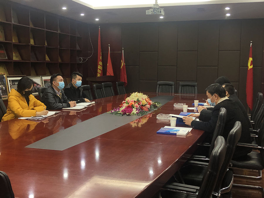 金牛区统战部辅导亲临四川君羊建设集团视察领导疫情防控和复工复产工作BB
